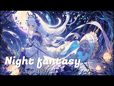 【Lofi Hiphop】Night fantasy【睡眠や入浴などリラックスタイムのお供に/著作権フリー】