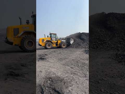 BS-3 JCB WHEEL LOADER WORKING VIDEO #jcbmacine #jcblodar #automobile #constructionequipment #reels