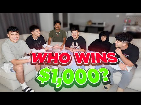 6 BEST FRIENDS DECIDE WHO WINS $1000!! (Vlogmas DAY 20)