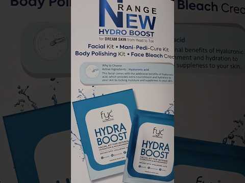 Hydra Boost Facial l Facial For Intense Hydration & Nourishment l Hydra Boost Facial Result #hydra