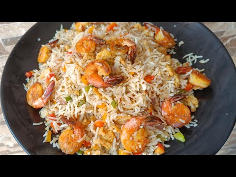 Prawns fried Rice   // Prawns Biryani // Royyala fried Rice