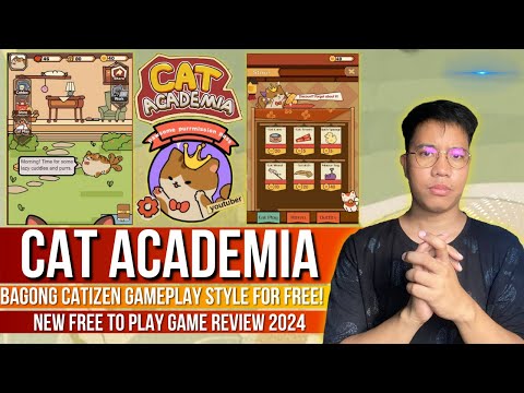 Cat Academia - Bagong Play to Airdrop 2024 | Another CATIZEN TYPE GAMEPLAY | Tagalog Review