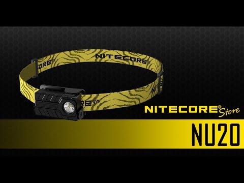 (Discontinued) Nitecore NU20 360 Lumen Super Lightweight Rechargeable Headlamp