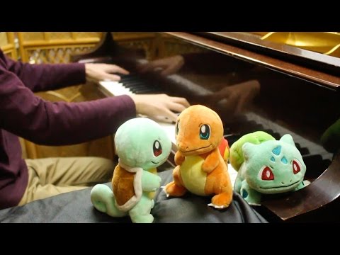 Pokémon GO: Title piano - ポケモンGO「起動音＆タイトル」をピアノで弾いてみた♪