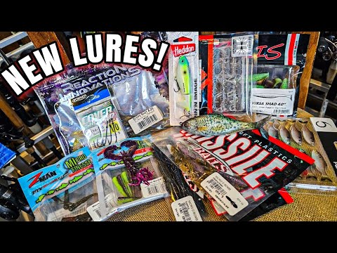 Unboxing AWESOME New Lures