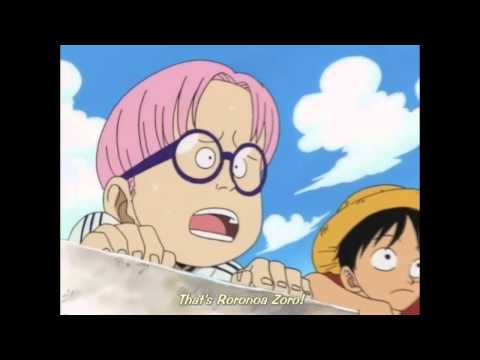 Cody is scared when he sees Zoro