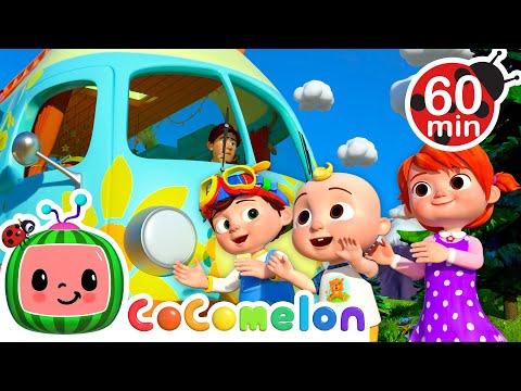 Wheels on the Camper Van | CoComelon Kids Songs & Nursery Rhymes