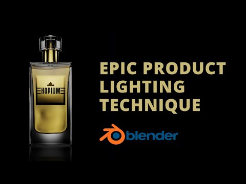 Blender Magic: Lighting Products Like a Pro on a Dark Background