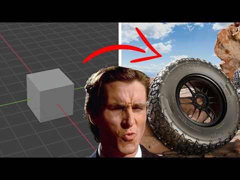 How to model OFF-ROAD Tires In Blender