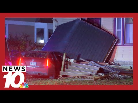 ‘It’s really, really sad’: Rochester homeowner speaks out after car crashes into her house