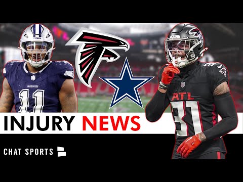 MAJOR Injury News For Falcons vs. Cowboys NFL Week 9 Ft. Justin Simmons