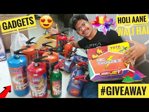 Holi aane wali hai 😍 Special Gadgets, Giveaways Vlog 2023