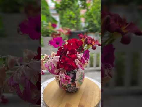 Garden flower arrangements #garden #flowerarrangement #gardening