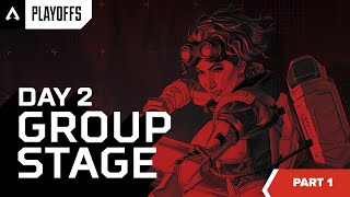 ALGS Year 4 Split 2 Playoffs | Day 2 Group Stage Part One | Apex Legends