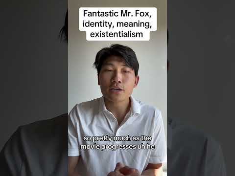 Fantastic Mr fox, identity, meaning, philosophy, existentialism, bed head