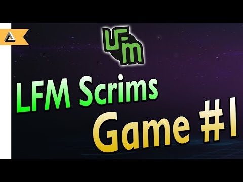 Pro Scrims with Comms full Game 1 (Ft. LFM Esports)