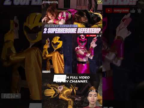 [Super Sentai preview] Super Sentai, Superheroine in Peril #powerrangers #supersentaiseries