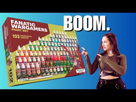 INSTANT Paint Collection - Wargamers Fanatic Paint Set by The Army Painter