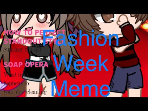 Fashion Week Meme