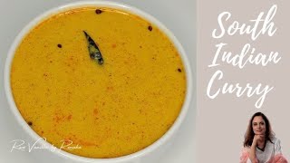 South Indian Curry Recipe | South Indian Mix Veg Curry With Coconut Masala | Veg Sabji Curry