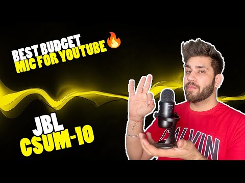 Best Budget Mic for Youtube Streaming 🔥| JBL CSUM10 Unboxing Review | Best Mic for Youtube 2021