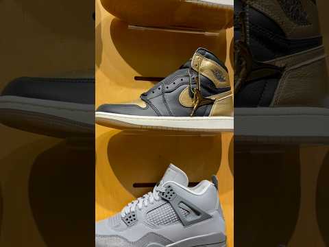 Air Jordan 1 High OG - BLACK & GOLD - Grabbing a Pair at Finish Line