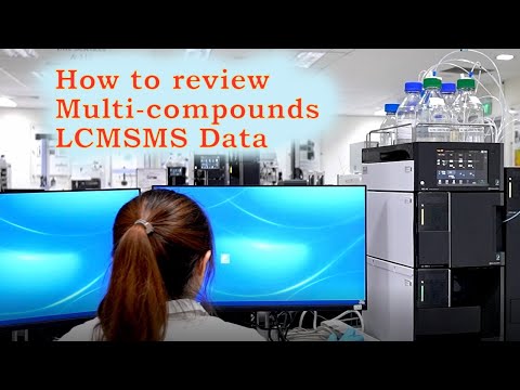 LCMS application: Review / interpret multi compounds LC-MS data using LabSolutions Insight Software