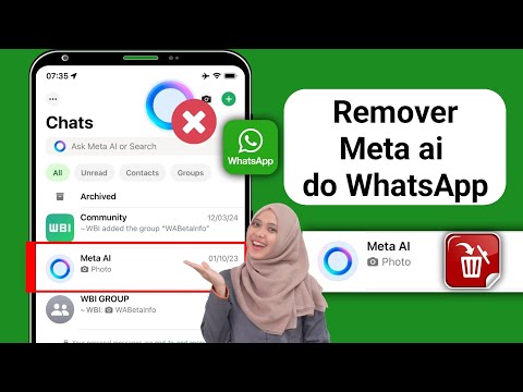 Como remover Meta Ai do Whatsapp | Como excluir o Meta Al no WhatsApp