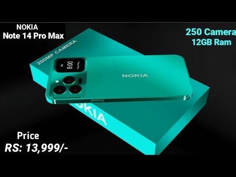 Nokia Note 14 Pro Max - 8000mAh Battery, 250Camera, 5G,12GB Ram,512GB, Hands on,Specs Get A Website