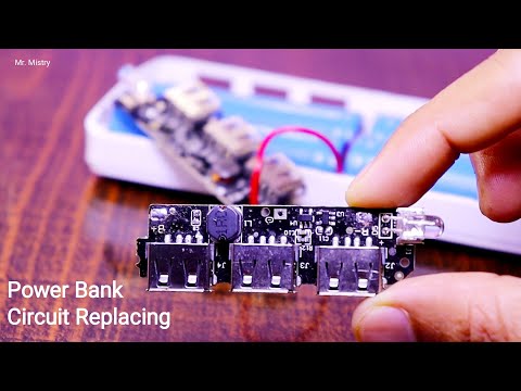 Power Bank Repair | Circuit board replacing