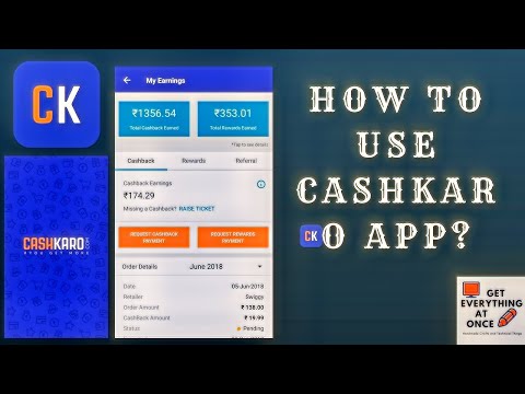 How to earn money while shopping | How to register and use CashKaro App