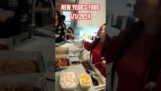 NEW YEAR'S FOOD #newyear2024 #food #party #goodfriends #goodfood #viral #shorts #satisfying #foodie