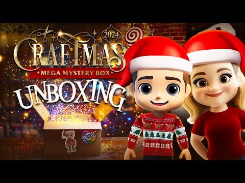 WOW! UNBOXING The Craftmas MEGA Mystery Box!!