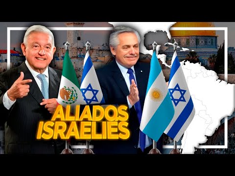 Los 6 países ALIADOS de ISRAEL en América Latina