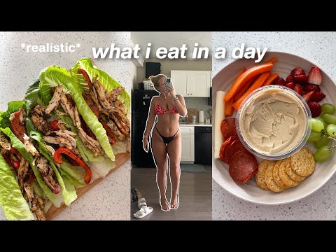 what i eat in a day - HEALTHY, EASY, + QUICK MEALS