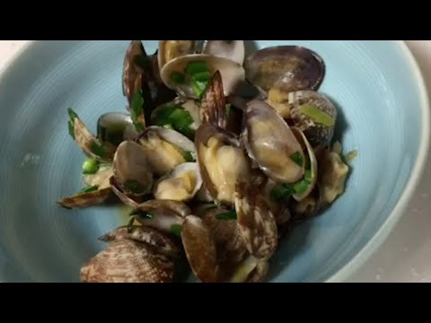 Sake Steamed Clam-JAPANESE FOOD