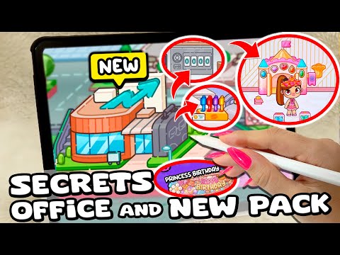 😱👉OFFICE SECRETS AND THE NEW 'PRINCESS BIRTHDAY' PACK IN PAZU AVATAR WORLD, NEW UPDATE