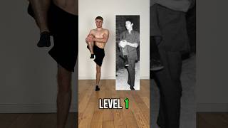 Bruce Lee skills level 1 to 10 🐉 #amazing #workout #training #gym #flexibility #mobility #yoga #wtf