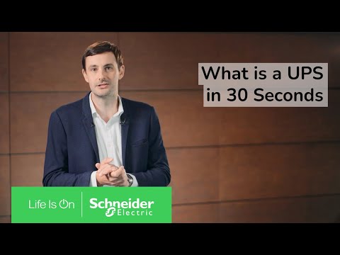 What is a UPS in 30 seconds