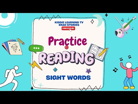 Sight Words 2 : Practice Reading English Words for Kids | Learn How to Read | Read Aloud