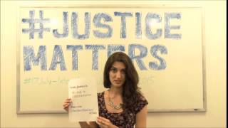 #JusticeMatters - International Justice Day 2015