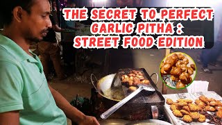 Want PERFECT Garlic Pitha? Watch This Street Food Expert