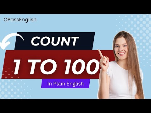 【Plain English】Count 1 to 100 in plain English | insomnia | | sleepmeditation