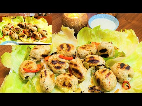 Chicken Malai Gola Kebab | Chicken Gola Kebab Easy Recipe