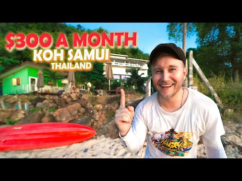 $300 a MONTH!!! / Koh Samui Apartment Tour / Cost of Living in Thailand