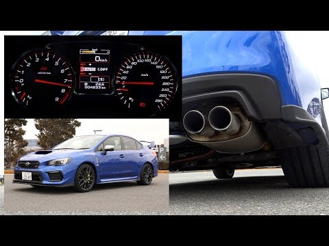 スバル・WRX STI【排気音】：SUBARU WRX STI "Exhaust sound" / 2019