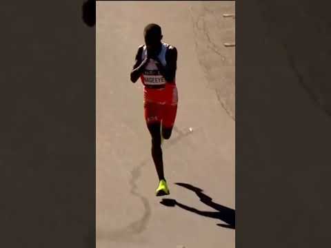 abdi nageeye wins the professional race at 2024 tcs nyc marathon