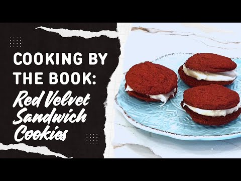 Cooking by the Book: Red Velvet Sandwich Cookies