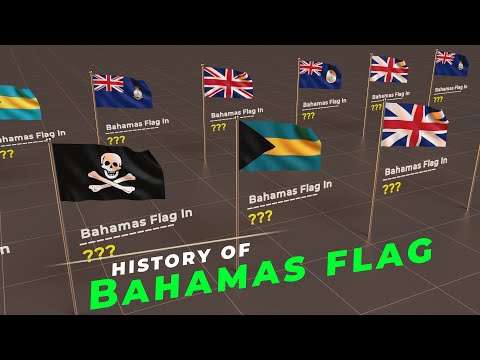 Evolution of Bahamas Flag | History of Bahamas Flag | Flags of the world |