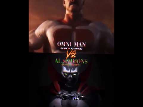 Spawn vs Omni Man |Rambo vs Johnny cage #edit #mortalkombat #1v1